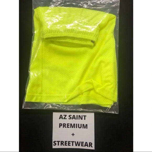 ERIC EMANUEL EE BASIC SHORT / SIZE LARGE / SAFTEY YELLOW
